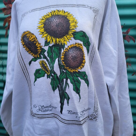 Sunflower vintage white sweater - Picture 2 of 7